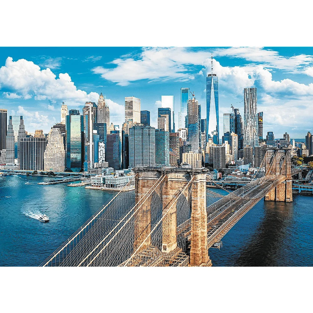 Puzzle 1000 Most Brookliński Nowy Jork USA
