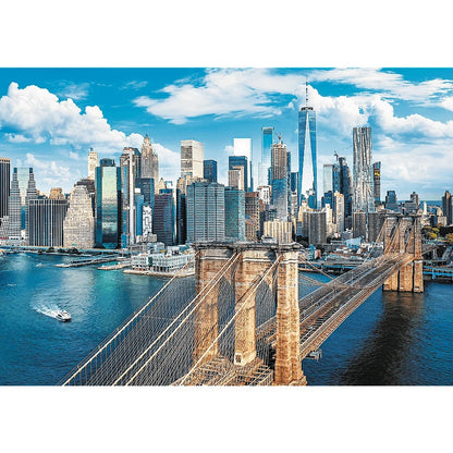 Puzzle 1000 Most Brookliński Nowy Jork USA