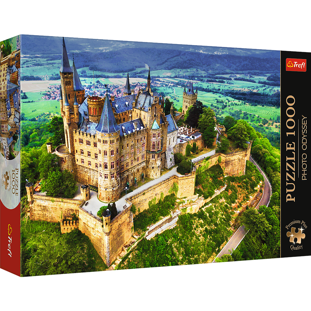 Puzzle 1000 elementów Premium Plus Photo Odyssey Zamek Hohenzollern Niemcy