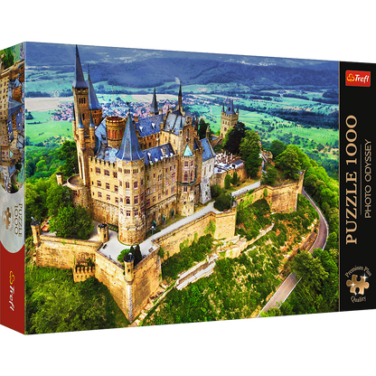 Puzzle 1000 elementów Premium Plus Photo Odyssey Zamek Hohenzollern Niemcy