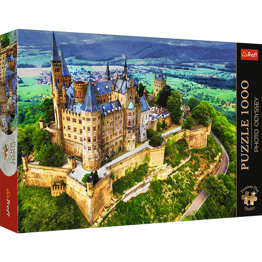 Puzzle 1000 elementów Premium Plus Photo Odyssey Zamek Hohenzollern Niemcy