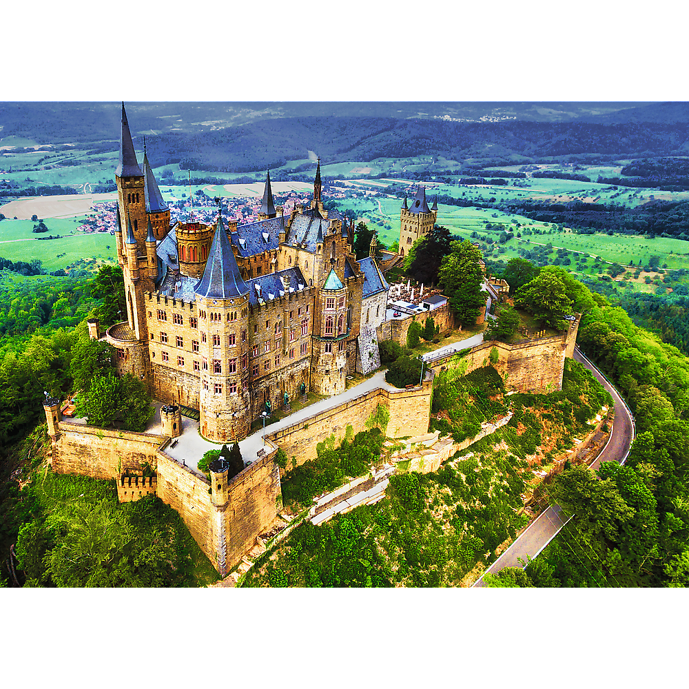 Puzzle 1000 elementów Premium Plus Photo Odyssey Zamek Hohenzollern Niemcy
