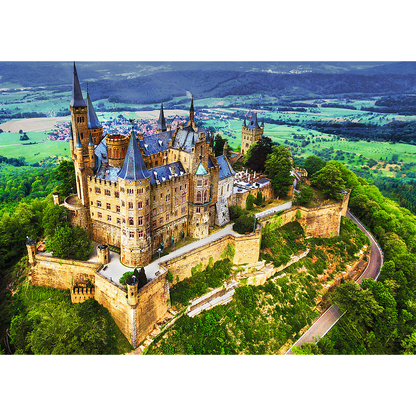 Puzzle 1000 elementów Premium Plus Photo Odyssey Zamek Hohenzollern Niemcy