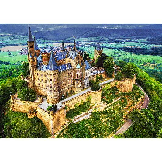 Puzzle 1000 elementów Premium Plus Photo Odyssey Zamek Hohenzollern Niemcy