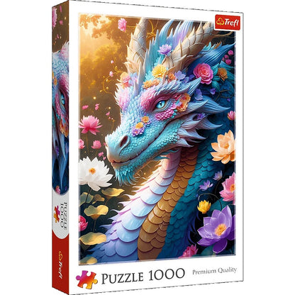 Puzzle 1000 elementów Kolorowy Smok