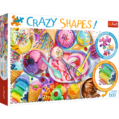 PUZZLE 600 CrazyShapes Słodkie marzenie 11119