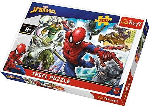 Puzzle 200 urodzony bohater spider-man