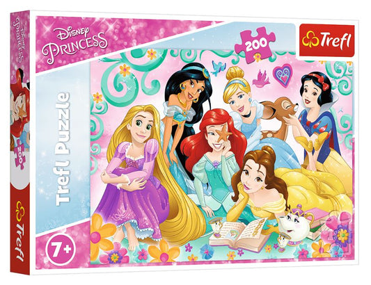 Puzzle 200 Radosny świat księżniczek