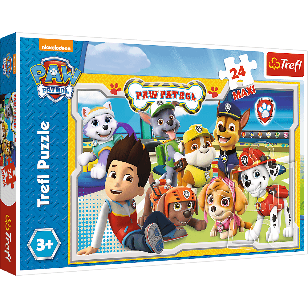 PUZZLE MAXI 24 Wesoła drużyna /Paw Patrol 14287