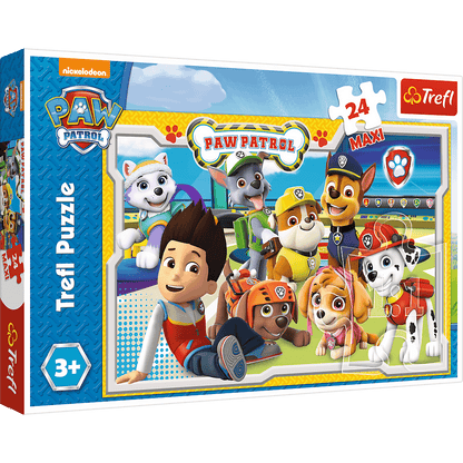 PUZZLE MAXI 24 Wesoła drużyna /Paw Patrol 14287