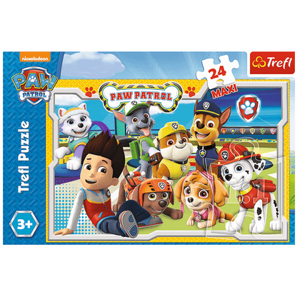 PUZZLE MAXI 24 Wesoła drużyna /Paw Patrol 14287