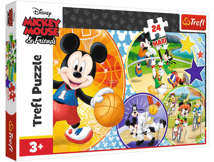 PUZZLE MAXI 24 Czas na sport! / Disney Stand.14291
