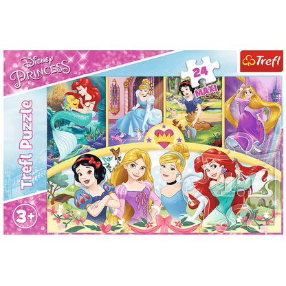 PUZZLE MAXI 24 Magia wspomnień Disney Princess