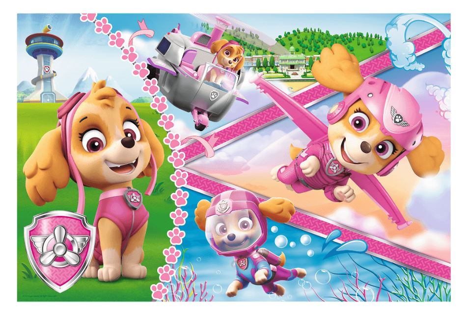 PUZZLE MAXI 24 Bohaterska Skye/Psi Patrol 14307
