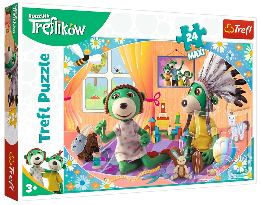 PUZZLE MAXI 24 Bawmy się razem! 14319