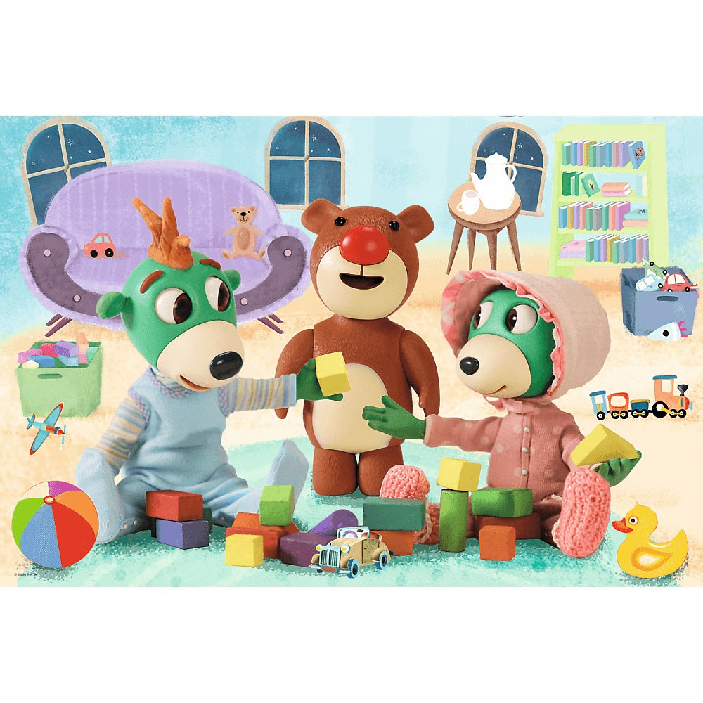 PUZZLE MAXI 24 Zabawy Treflików 14325
