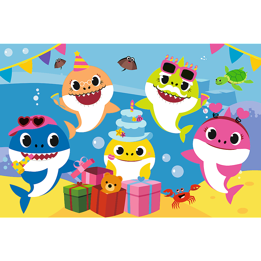 PUZZLE MAXI 24 Wesołe Baby Shark 14337