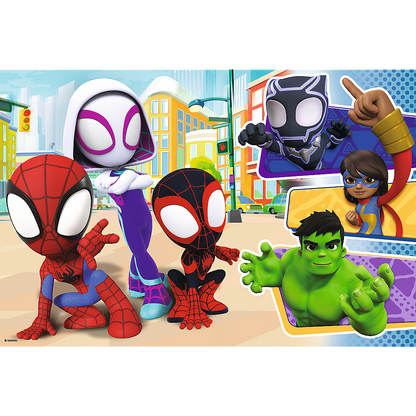 Puzzle maxi 24 elementy spidey i przyjaciele