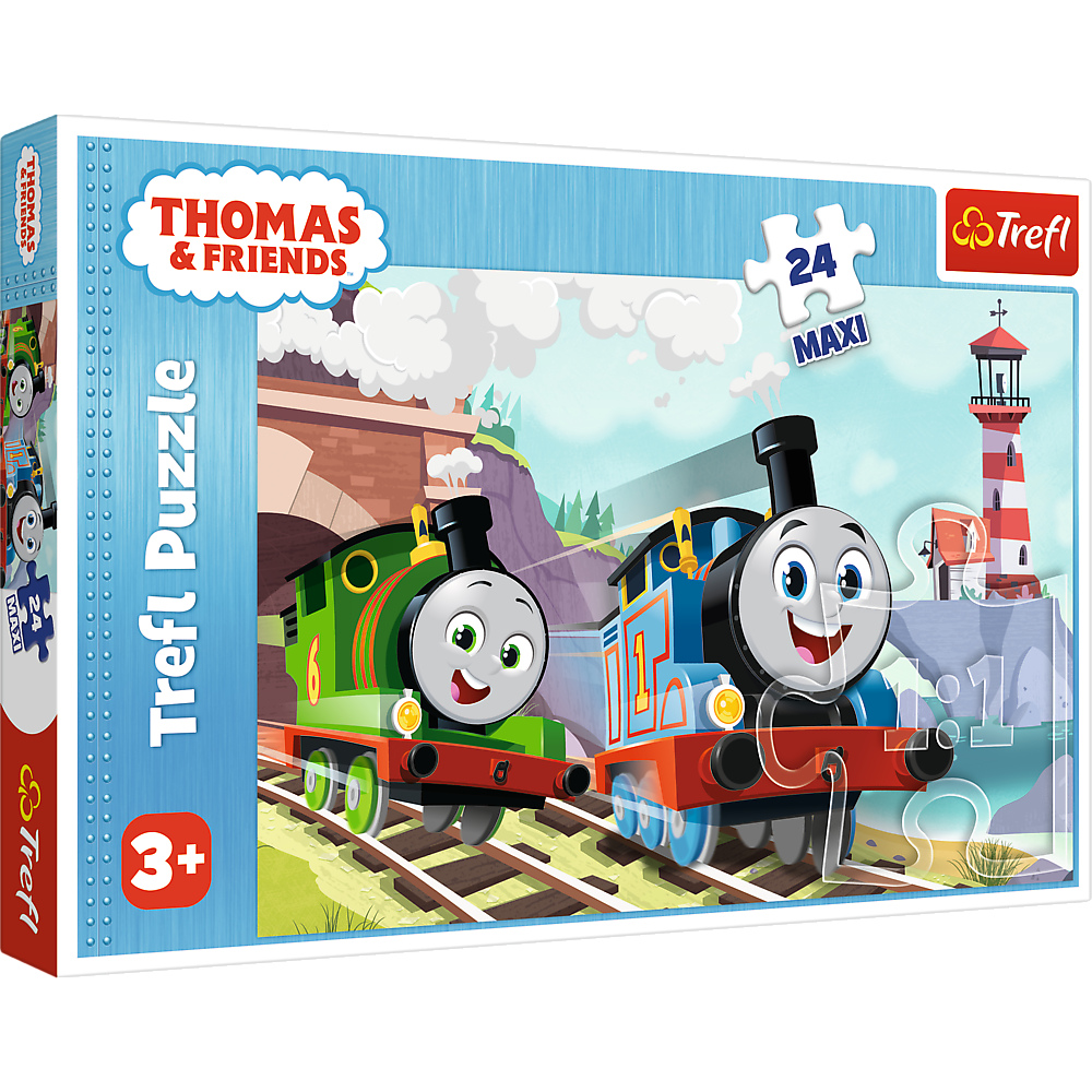 PUZZLE MAXI 24 Tomek i Percy na torach/Thom. 14354