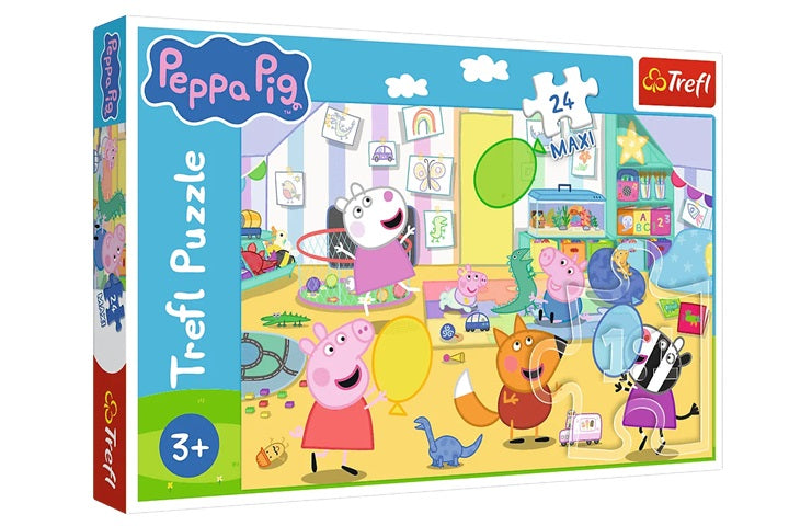 Puzzle Maxi 24 Piękna Peppa