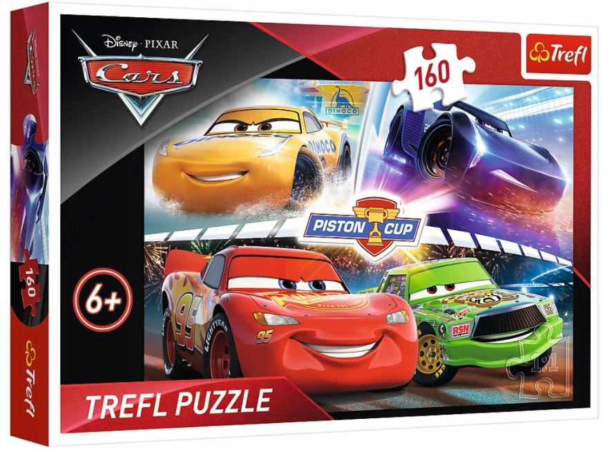 PUZZLE 160 Zwycięski wyścig - Disney Cars 3