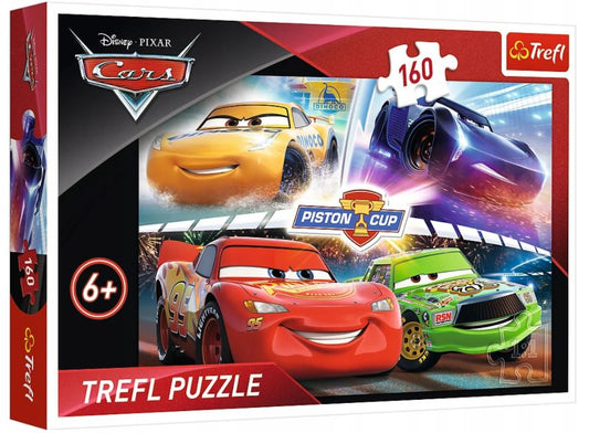 PUZZLE 160 Zwycięski wyścig - Disney Cars 3