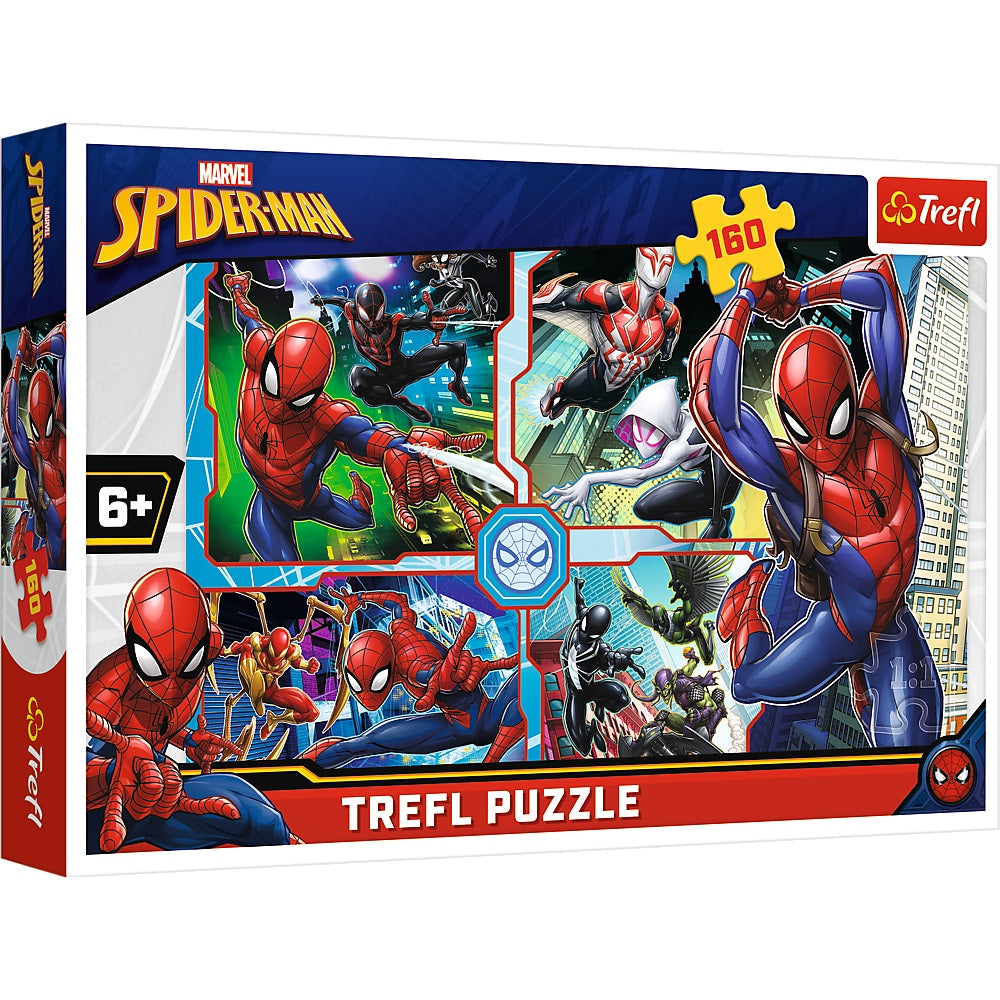 PUZZLE 160 Spiderman na ratunek /Marvel 15357