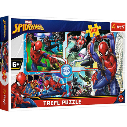 PUZZLE 160 Spiderman na ratunek /Marvel 15357