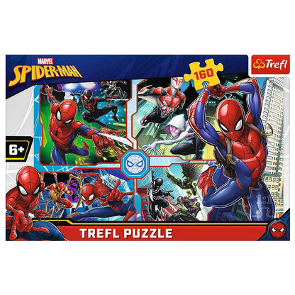 PUZZLE 160 Spiderman na ratunek /Marvel 15357