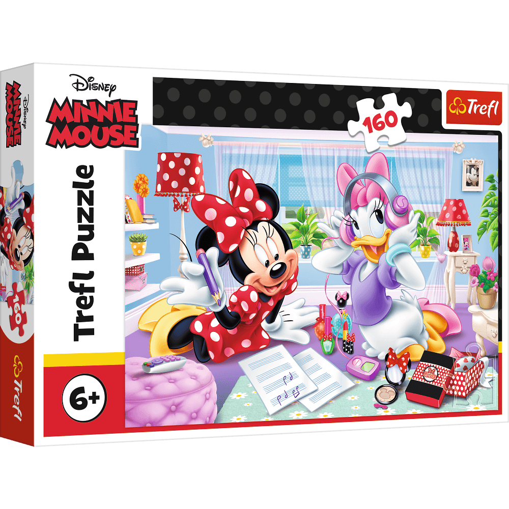 PUZZLE 160 Dzień z przyjaciółką Disney Minnie 15373