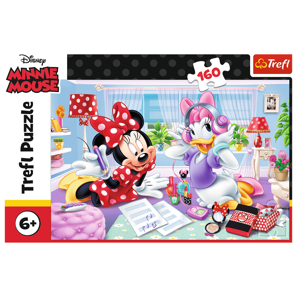 PUZZLE 160 Dzień z przyjaciółką Disney Minnie 15373