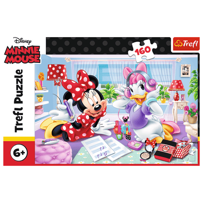PUZZLE 160 Dzień z przyjaciółką Disney Minnie 15373