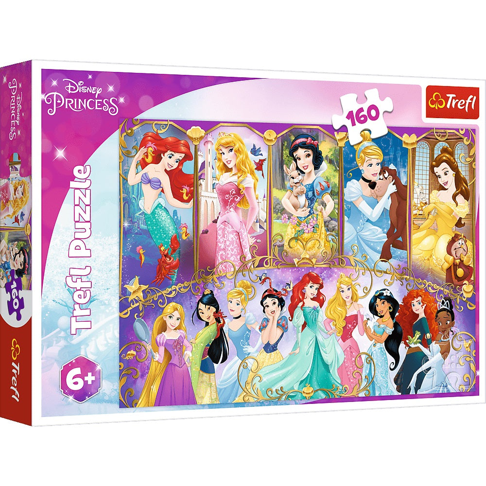 PUZZLE 160 Portrety Księżniczek 15407