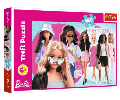 Puzzle barbie i jej świat 160 elementów