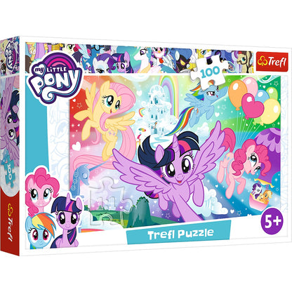 PUZZLE 100 Tęczowa kraina /Hasbro MLP 16343