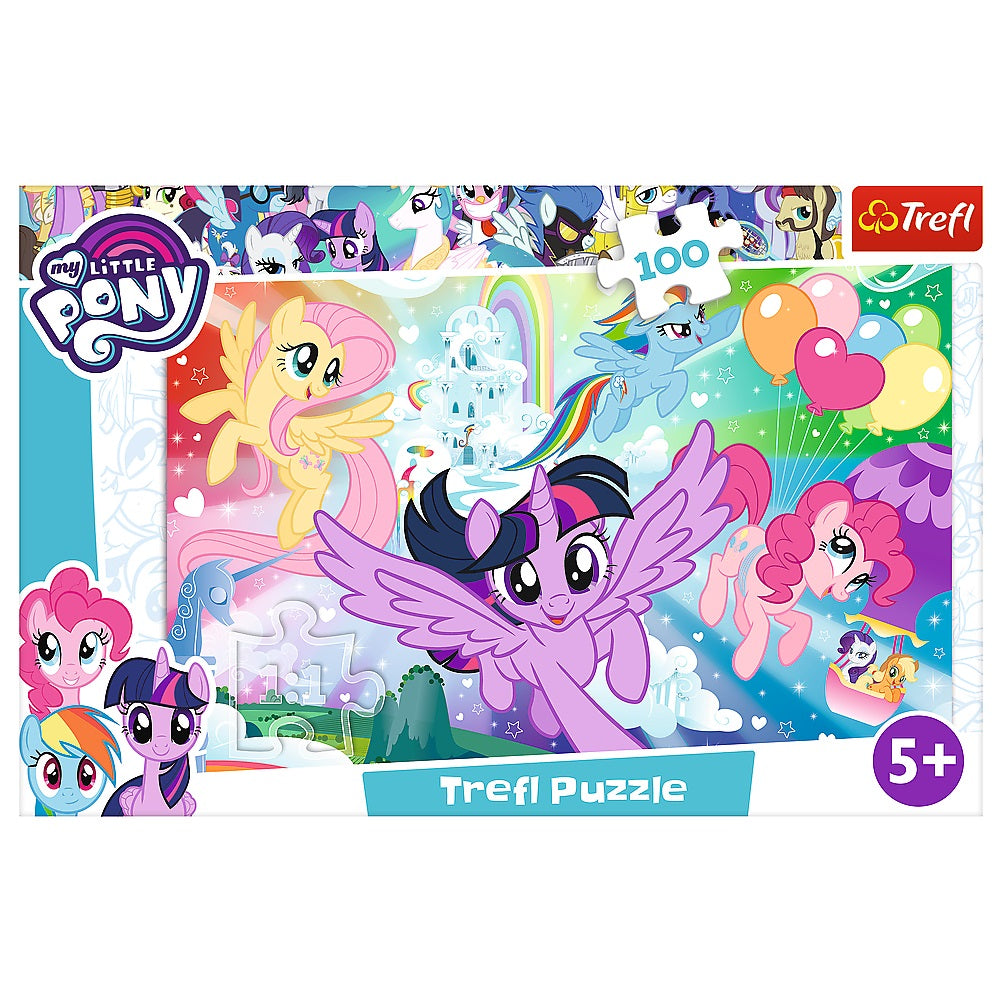 PUZZLE 100 Tęczowa kraina /Hasbro MLP 16343