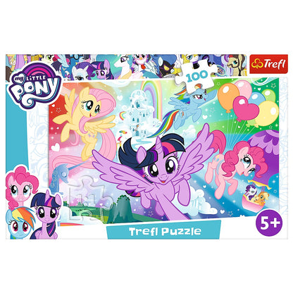 PUZZLE 100 Tęczowa kraina /Hasbro MLP 16343