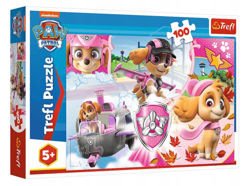 Puzzle 100 skye w akcji psi patrol