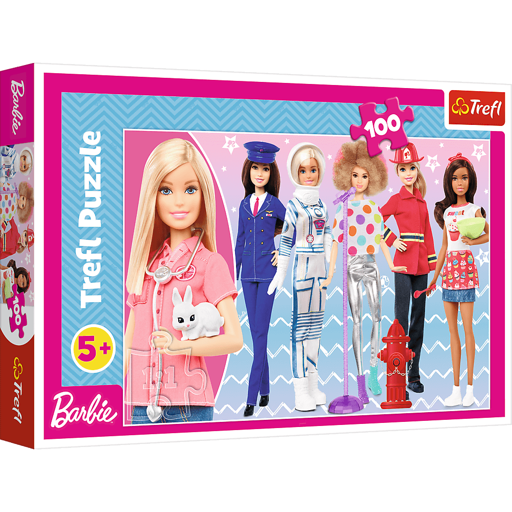 PUZZLE 100 Możesz być, kim chcesz/Mat.Barbie 16385
