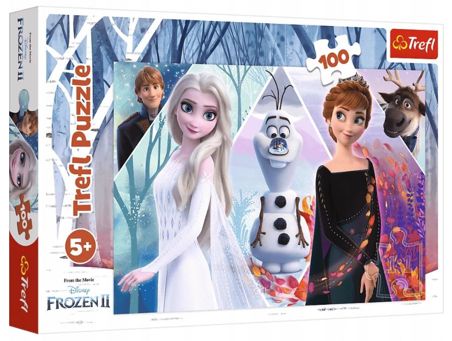PUZZLE 100 Zaczarowana Kraina Frozen2 16418