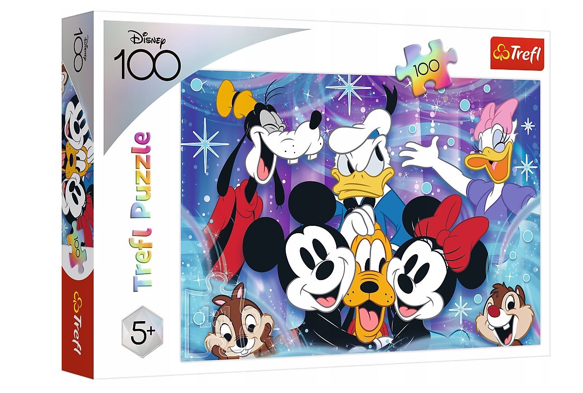 PUZZLE 100 W świecie Disney jest wesoło 16462
