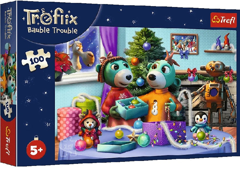 PUZZLE 100 XMAS - Święta Rodziny Treflików