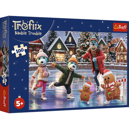 PUZZLE 100 XMAS Bert w bombkach 16539
