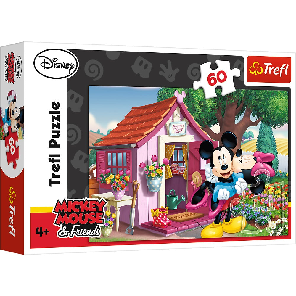 PUZZLE 60 Miki i Minnie w ogrodzie/Disney St.17285