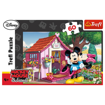 PUZZLE 60 Miki i Minnie w ogrodzie/Disney St.17285