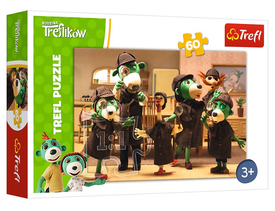 PUZZLE 60 Na tropie / Trefliki 17308