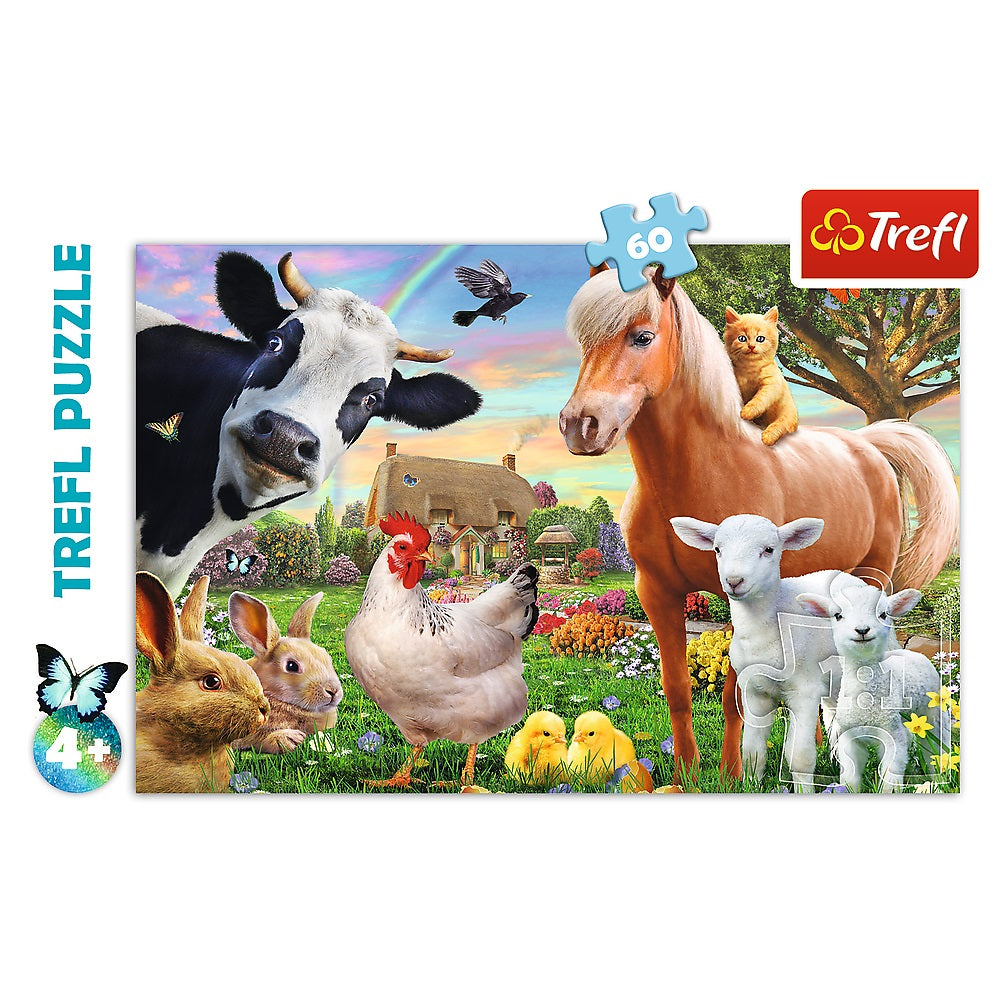 PUZZLE 60 Wesoła farma 17320
