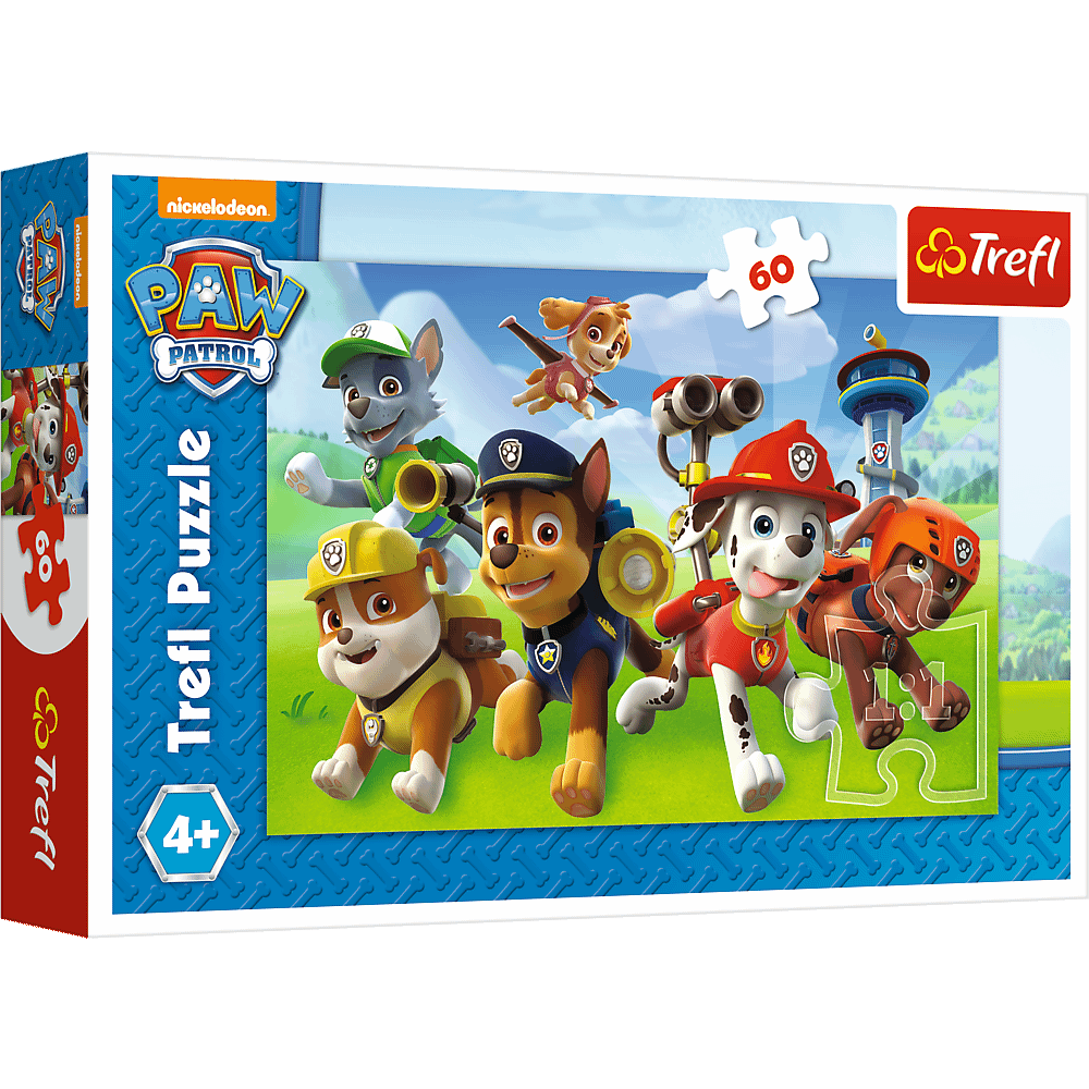 PUZZLE 60 Gotowi do akcji / Paw Patrol 17321