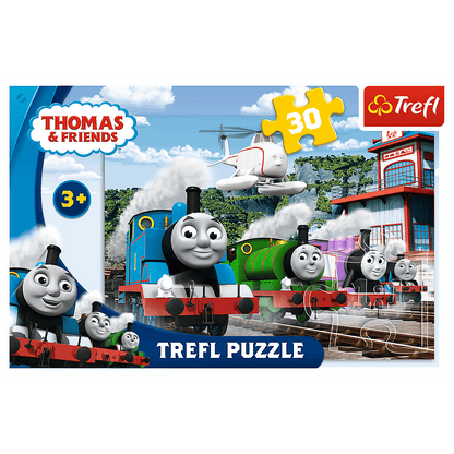 PUZZLE 30 Wyścig na torach/Tomek i przyjac.18230