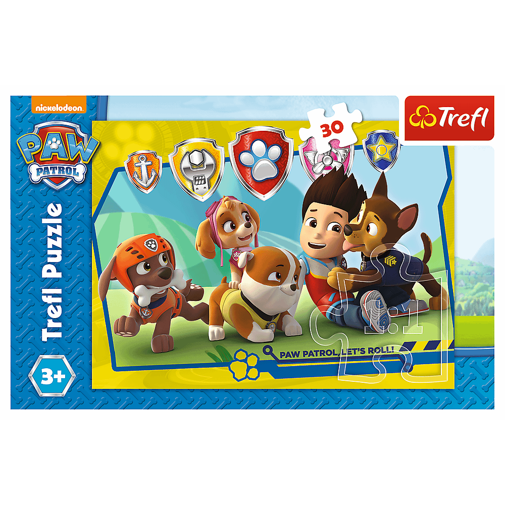 PUZZLE 30 Ryder i przyjaciele / Psi Patrol 18239